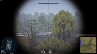 War Thunder - Nashorn long distance double kill