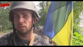 Боец Нацгвардии в полном недопонимании Киевских властей.