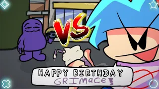 ⭐Friday Night Funkin': VS Grimace Shake⭐ McDonald (The Grimming FNF Mod)