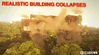 Realistic Building Collapses | Teardown