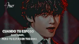 [⛓] Cc Cuando tu esposo quiere hacerlø, pero estas en tus días | -FF KIM TAEHYUNG C.U.