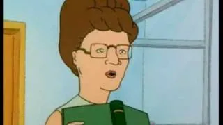 peggy hill says bad word