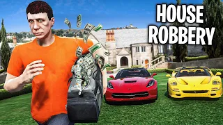 Robbing Cartel Mansion.. GTA 5 RP