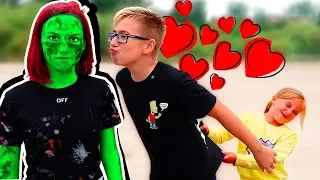 Rosta fell in LOVE with a ZOMBIE? - The sketch We are a family Zombie Apocalypse Part 4