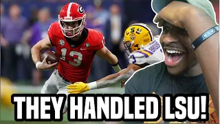 #14 LSU vs #1 Georgia | 2022 SEC Championship | 2022 College Football Highlights Reaction