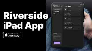 Record Video Podcasts on iPad with the Riverside App
