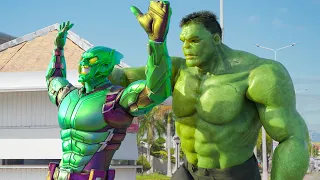 Optimus Prime Highlights - The Battle between Green Goblin and Hulk in the World of the Future