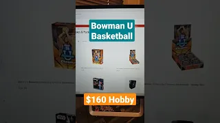 HOBBY DROP! Bowman University Basketball value blaster boxes