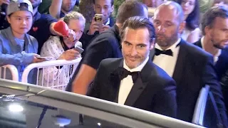 Joaquin Phoenix and his girlfriend Rooney Mara after the Closing Ceremony of the Cannes Film Festiva