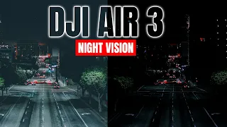 Can DJI Air 3 see in the dark? Free Low Light & Night Video Footage + Photo Samples