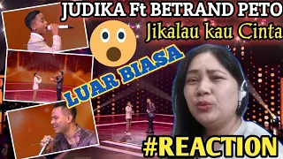 JUDIKA Feat Betrand Peto - JIKALAU KAU CINTA  KDI ( WildCard) | REACTION VIDEO
