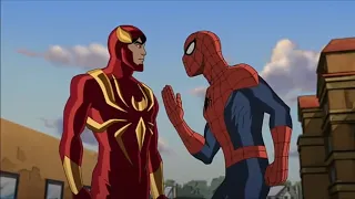 Amadeus Cho becomes Iron Spider - Ulitmate Spider Man Season- 3