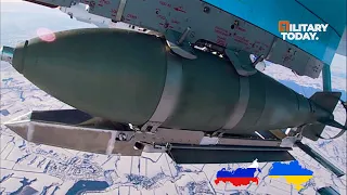 Terrifying !! Russian Su-34 Destroyed Enemy With Deadly ODAB-500 Bombs