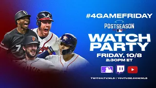 #4GameFriday Watch Party (All FOUR Division Series games on the same day! Reactions/Analysis)