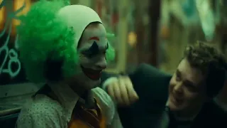 Joker Commits His First Crime  Train Scene   Joker2019 Movie Clip