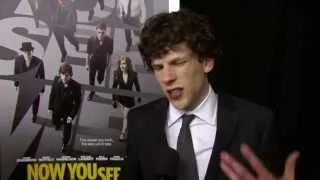 Now You See Me - I Maghi del Crimine: intervista a Jesse Eisenberg alla premiere di New York