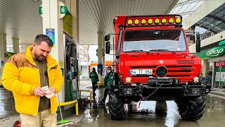 HOW MUCH FUEL DOES A UNIMOG CARAVAN USE? | The Cost of Camping