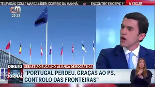 Entrevista de Sebastião Bugalho à CMTV