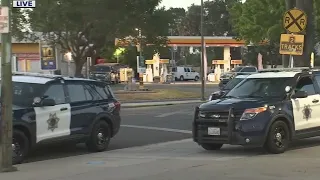 San Jose standoff with homicide suspect who is still firing shots at police