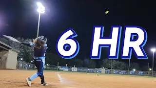 Elementary Schooler Hitting 6 Home Runs on High School Softball Field of Coral Springs Charter