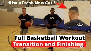 FULL Basketball Workout | Transition, Finishing, and Footwork | G2G Basketball