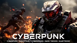 1 HOUR | Master Chief | Cyberpunk Music / Industrial / Dark Techno / Aggressive Dark Electro Mix