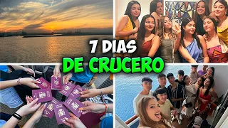 7 DÍAS DE CRUCERO CON MIS AMIGOS DE CLASE - COMIENZO UNA NUEVA ETAPA EN MI VIDA / El mundo de Indy