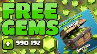 CLASH OF CLANS FREE GEMS HACK!!!