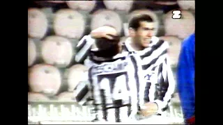 PSG - Juventus 1:6 (UEFA Super Cup 1996, mecz 1)