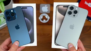 Apple iPhone 15 Pro Max Unboxing: vs 15 Pro!
