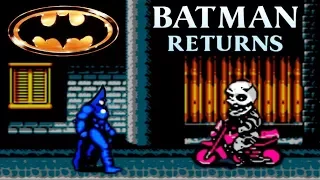 Полное прохождение денди ( Dendy, Nes ) - Batman returns / Бэтмен возвращается