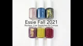 Essie Fall (High Voltage Vinyl) 2021 Collection: Review, Live Swatches & Comparisons