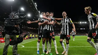 MATCH CAM 🎥 Manchester United 0 Newcastle United 3 | Carabao Cup Highlights