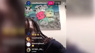 Chief Keef clowns 6ix9ine for being escorted by Police in Chicago