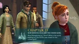 RUBY... YOU MESSED UP PRETTY BAD... Volume 1 Chapter 23: Harry Potter Hogwarts Mystery
