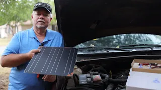 SUNAPEX 20 Watt Solar Car Battery Charger
