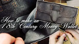 How to make an 18th century wallet | Craftsman's Corner | NMLRA