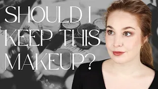 End-of-year makeup declutter preparation!