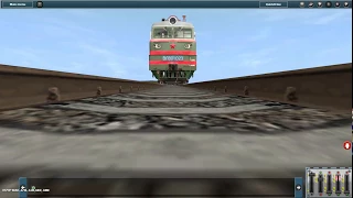 Под поездом в Trainz 2012