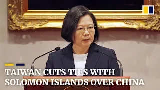 Taiwan cuts ties with Solomon Islands over China