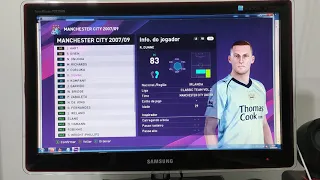 Manchester City 2008/2009 PES 2020