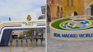 Real Madrid World Dubai, Worlds 1st Football Theme Park, Dubai Parks & Resorts HALA MADRID park tour