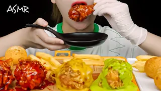 REAL MUKBANG | SPICY FOOD CHALLENGE | KFC CHICKEN FRIES NUGGETS COKE | ASMR EATING | JINA