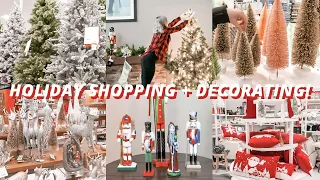 holiday shopping and decorating: vlogmas 2020 day 1