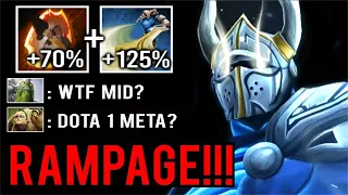 NEW META Battle Fury Sven Mid +245% Cleave DMG Epic RAMPAGE Dota 1 Team Wipe Build Imba WTF Dota 2