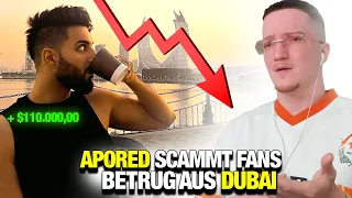 Scammt ApoRed wirklich Fans aus Dubai? 😳 | Reaktion