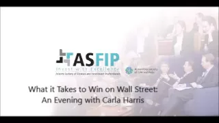What it Takes to Win on Wall Street: An Evening with Carla Harris
