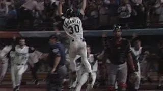 WS1997 Gm7: Fish win first WS on Renteria's walk-off