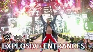 Explosive Entrances - WWE Top 10 - July 4th Edition