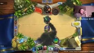 Forsen's Arena Miracle Rogue - Hearthstone